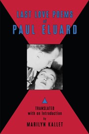 Last love poems of Paul Eluard /