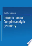 Introduction to complex analytic geometry /