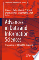 Advances in Data and Information Sciences : Proceedings of ICDIS 2017, Volume 2 /