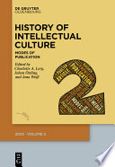 History of Intellectual Culture 2/2023 : Modes of Publication /