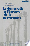 La democratie à l'epreuve de la gouvernance /
