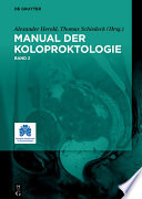Manual der Koloproktologie, Band 2 /