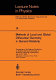 Methods of Local and Global Differential Geometry in General Relativity : Proceedings of the Regional Conference on Relativity held at the University of Pittsburgh, Pittsburgh, Pennsylvania, July 13-17, 1970.