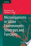 Microorganisms in Saline Environments: Strategies and Functions /