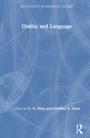 ORALITY AND LANGUAGE.