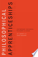 Philosophical apprenticeships : contemporary continental philosophy in Canada /