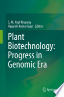 Plant Biotechnology:  Progress in Genomic Era /