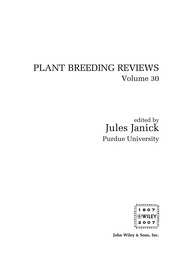 Plant breeding reviews /