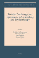 Positive psychology and spirituality in counselling and psychotherapy