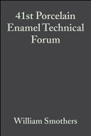 Proceedings of the 41st conference on Glass Problems : A collection of papers presented at the 41st Conference on Glass Problems sponsored by the Departments of Ceramic Engineering, Ohio State University and University of Illinois, November 18-19, 1980, Ohio State University, Fawcett Center for Tomorrow, Columbus, Ohio.