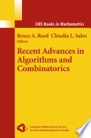 Recent Advances in Algorithms and Combinatorics.