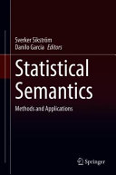 STATISTICAL SEMANTICS : methods and applications.