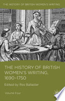 The History of British Women's Writing, 1690-1750 /