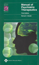 Manual of psychiatric therapeutics /