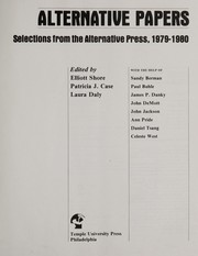 Alternative papers : selections from the alternative press, 1979-1980 /