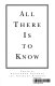 All there is to know : readings from the illustrious eleventh edition of the Encyclopaedia Britannica /