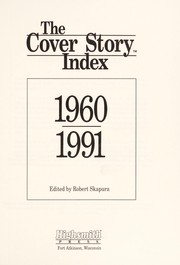 The Cover story index, 1960-1991 /