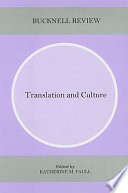 Translation and culture /