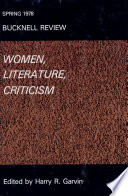 Women, literature, criticism /