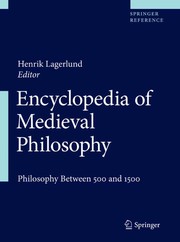 Encyclopedia of medieval philosophy /