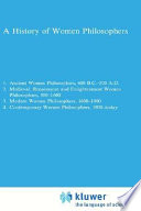 Medieval, Renaissance, and Enlightenment women philosophers, A.D. 500-1600 /
