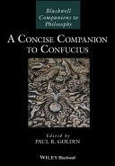 A concise companion to Confucius /