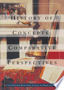 History of concepts : comparative perspectives /