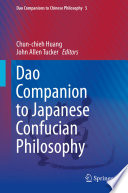 Dao companion to Japanese Confucian philosophy /