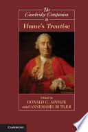 The Cambridge companion to Hume's Treatise /