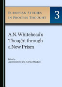A.N. Whitehead's thought through a new prism /