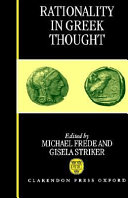 Rationality in Greek thought /