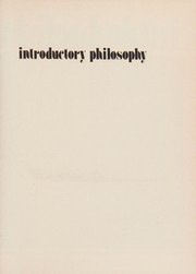 Introductory philosophy /