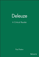 Deleuze : a critical reader /