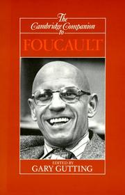 The Cambridge companion to Foucault /