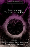 Politics and teleology in Kant /