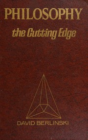 Philosophy : the cutting edge /