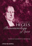 The Blackwell guide to Hegel's Phenomenology of spirit /