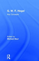 G. W. F. Hegel : key concepts /