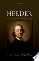 Herder : philosophy and anthropology /
