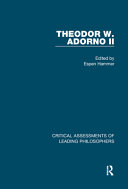 Theodor W. Adorno II /
