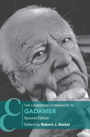 The Cambridge companion to Gadamer /