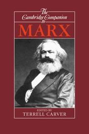 The Cambridge companion to Marx /