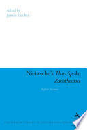 Nietzsche's Thus spoke Zarathustra : before sunrise /