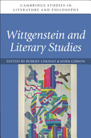 Wittgenstein and literary studies /