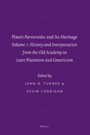 Plato's Parmenides and its heritage /