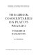 The Greek commentaries on Plato's Phaedo /