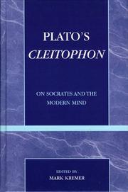 Plato's Cleitophon : on Socrates and the modern mind /