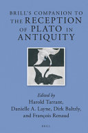 Brill's companion to the reception of Plato in antiquity /