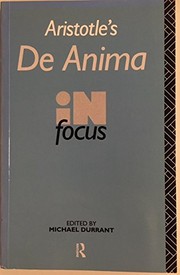 Aristotle's De anima in focus /