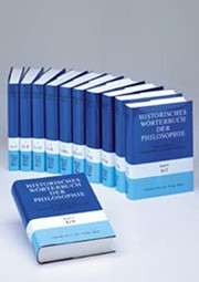 Historisches Wörterbuch der Philosophie /